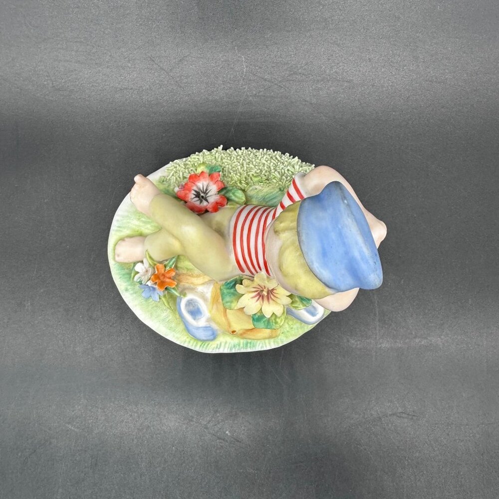 Vintage Royal Adderley Lazy Bones Bone China Figurine England Boy Sleeping - Picture 6 of 13